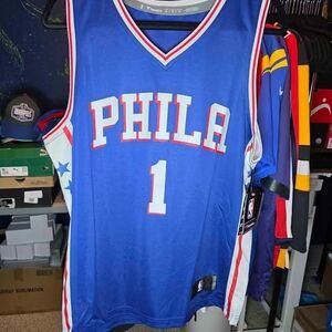 James Harden Philadelphia 76ers Mens Medium NBA Jersey